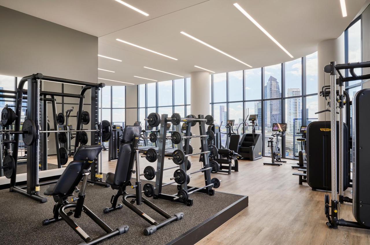 Апарт отель Oakwood Premier Мельбурн Экстерьер фото The gym at The Standard East Village