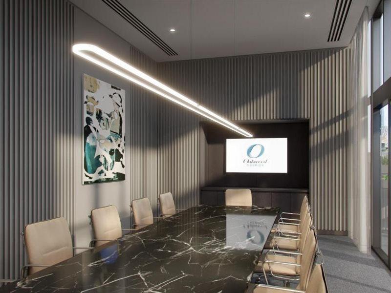 Апарт отель Oakwood Premier Мельбурн Экстерьер фото Boardroom