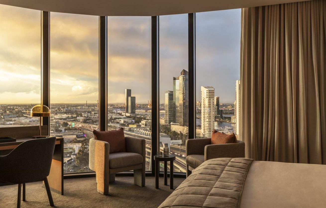 Апарт отель Oakwood Premier Мельбурн Экстерьер фото A suite at the Crown Perth