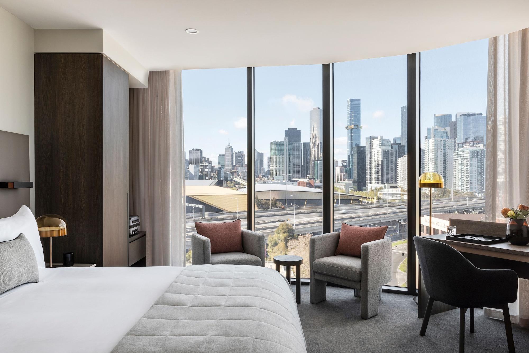 Апарт отель Oakwood Premier Мельбурн Экстерьер фото A guest room at the Westin Melbourne